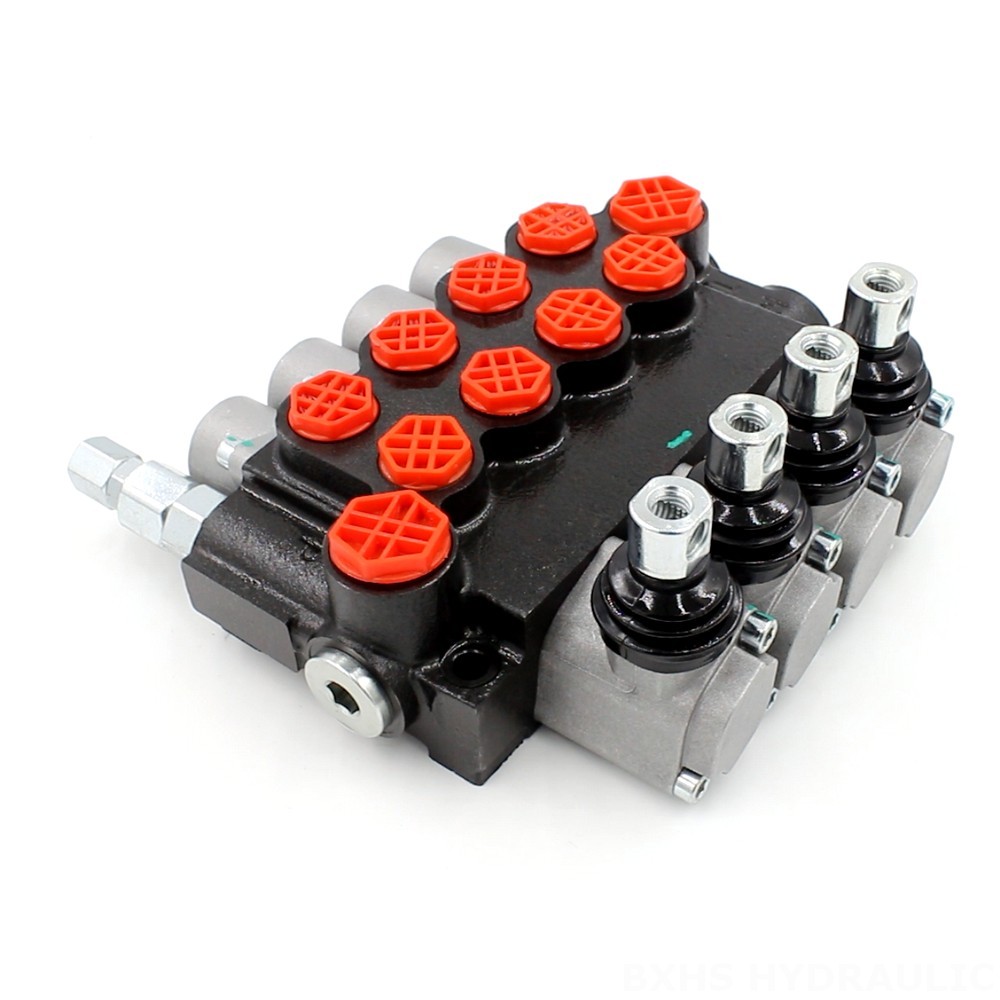 P40-G12-G38-OT 4-Spool Hydraulic Directional Valve | Factory Direct & Customizable image