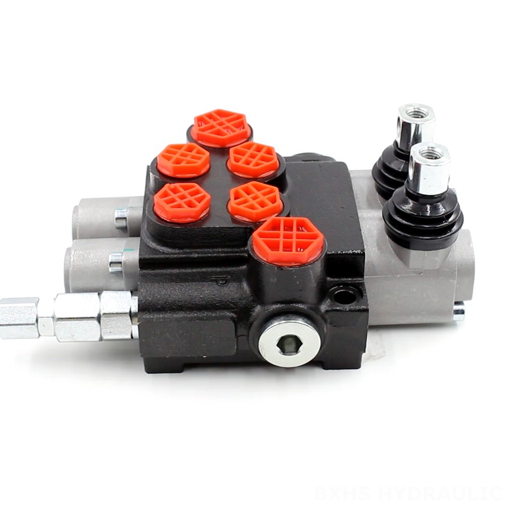 P40-G12-G38 Manual 2 Spool Monoblock Directional Valve | Hydraulic Product Manufacturer image