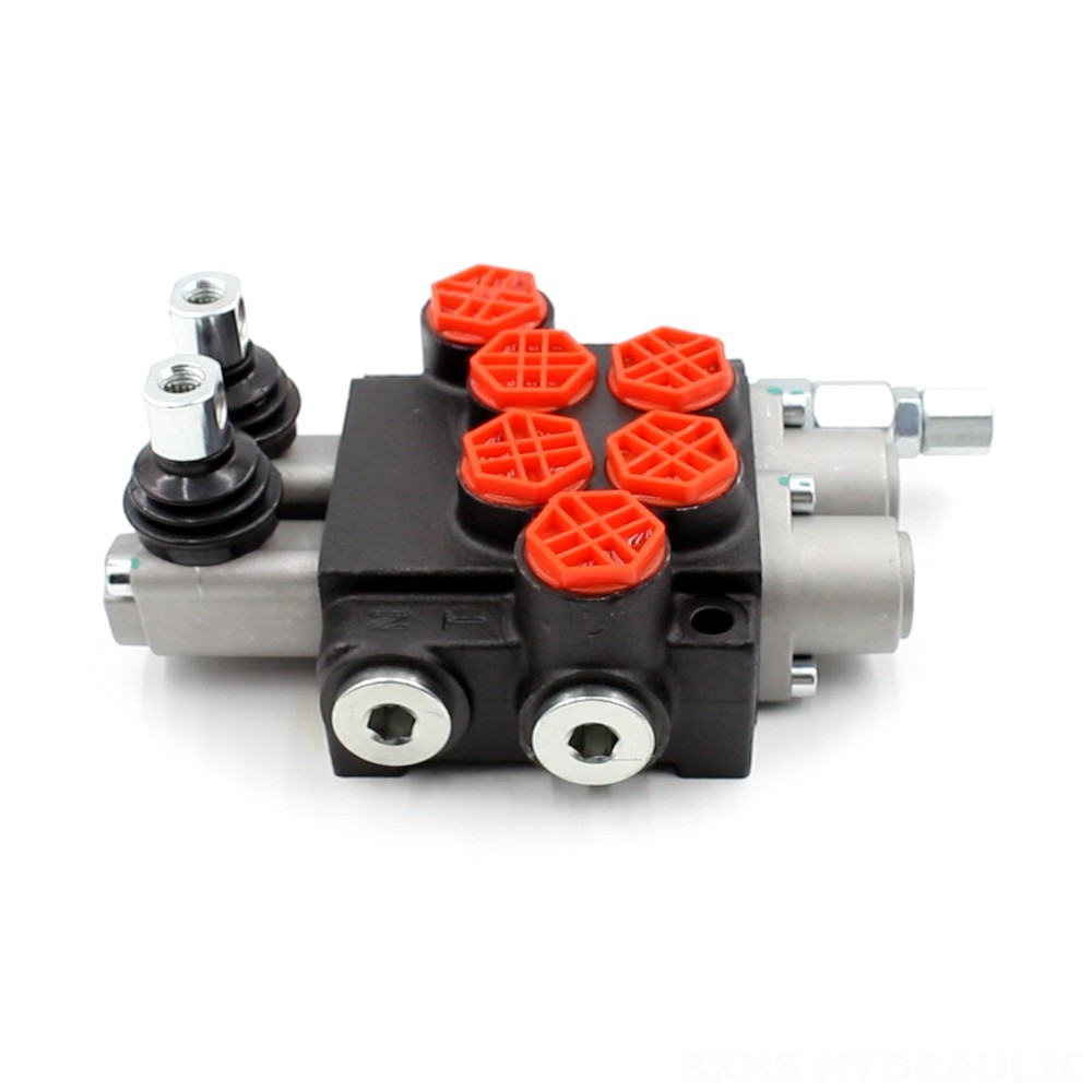 P40-G12 2-Spool Hydraulic Directional Valve | Factory Direct & Customizable image