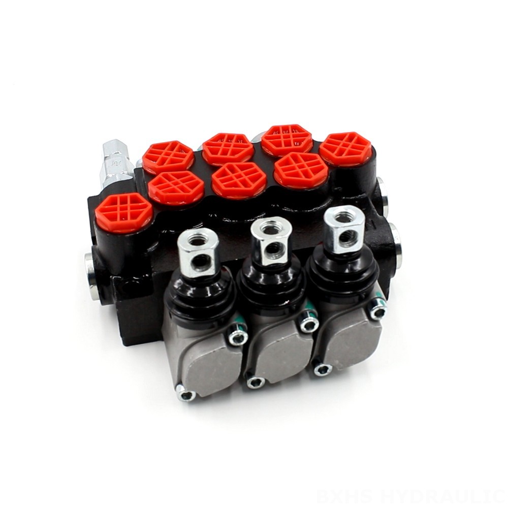 4 Way Hydraulic Manifold Block P40-G12 Directional Control Valve: Factory Direct & Customizable image