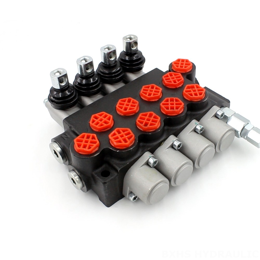 P40-G38 4-Spool Hydraulic Directional Control Valve | Factory Direct & Customizable image