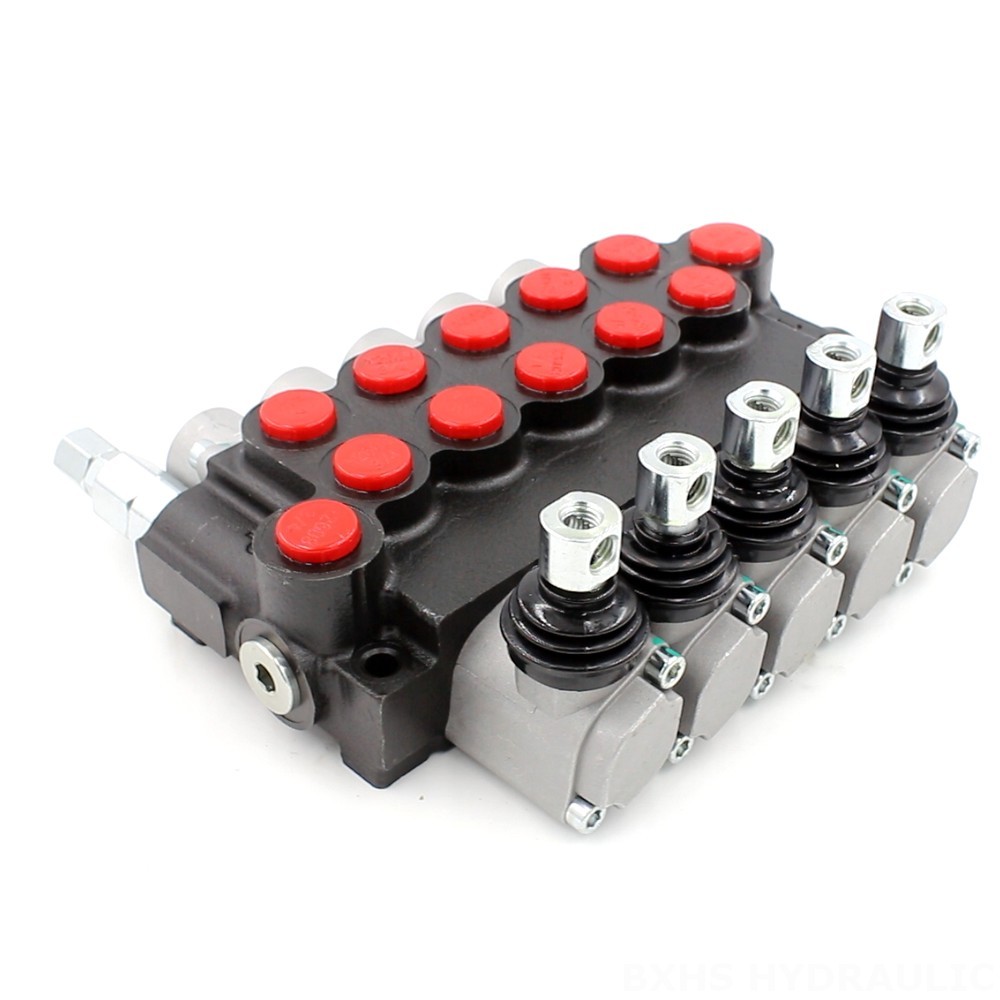 Wholesale Manual 5 Spool Monoblock Directional Valve | Customization Available image