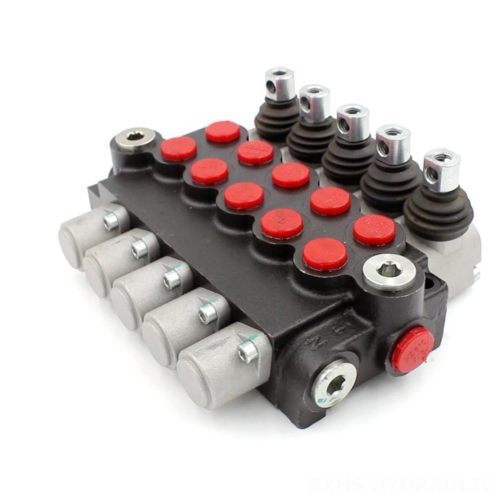 P40-U34-U78 Manual 5 Spool Monoblock Directional Valve: Manufacturer & Supplier image