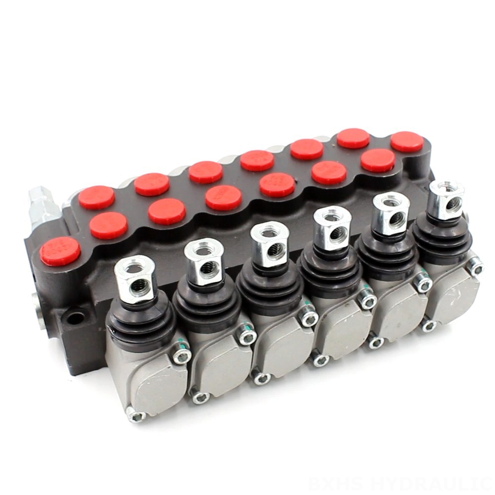 P40-U34 Manual 6 Spool Monoblock Directional Valve | Factory & Wholesale Supplier image