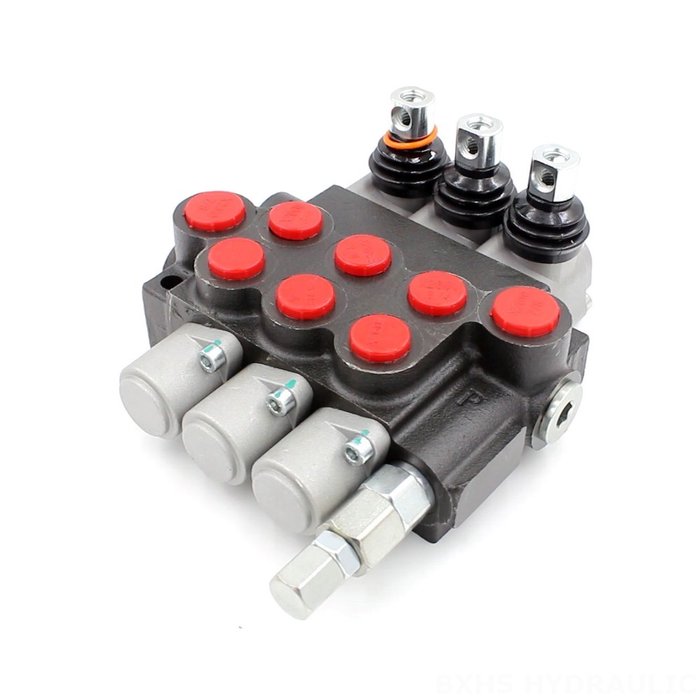 P40-U78-U34-2OT-YW Manual 3 Spool Monoblock Directional Valve Manufacturer image