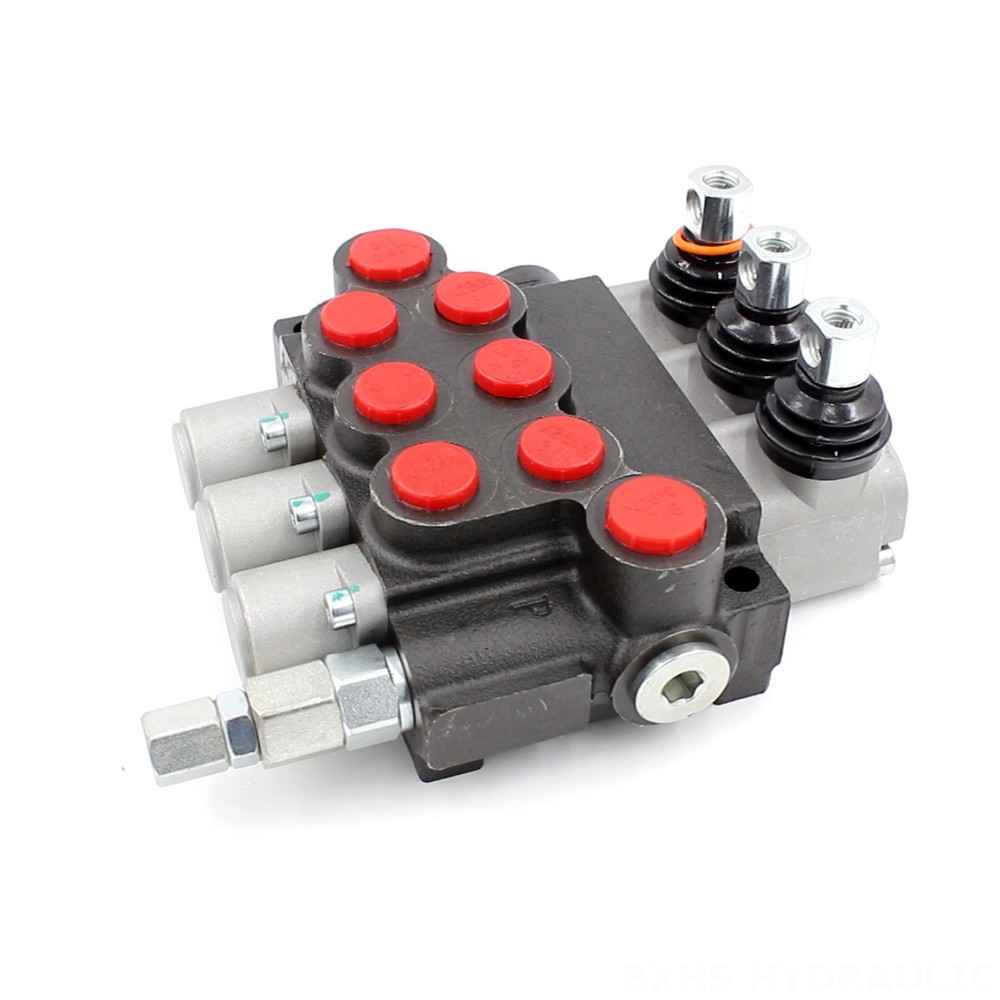 Hydraulic Valves For Distributed Jcb8065 3-Spool Monoblock Directional Valve | Wholesale & OEM image