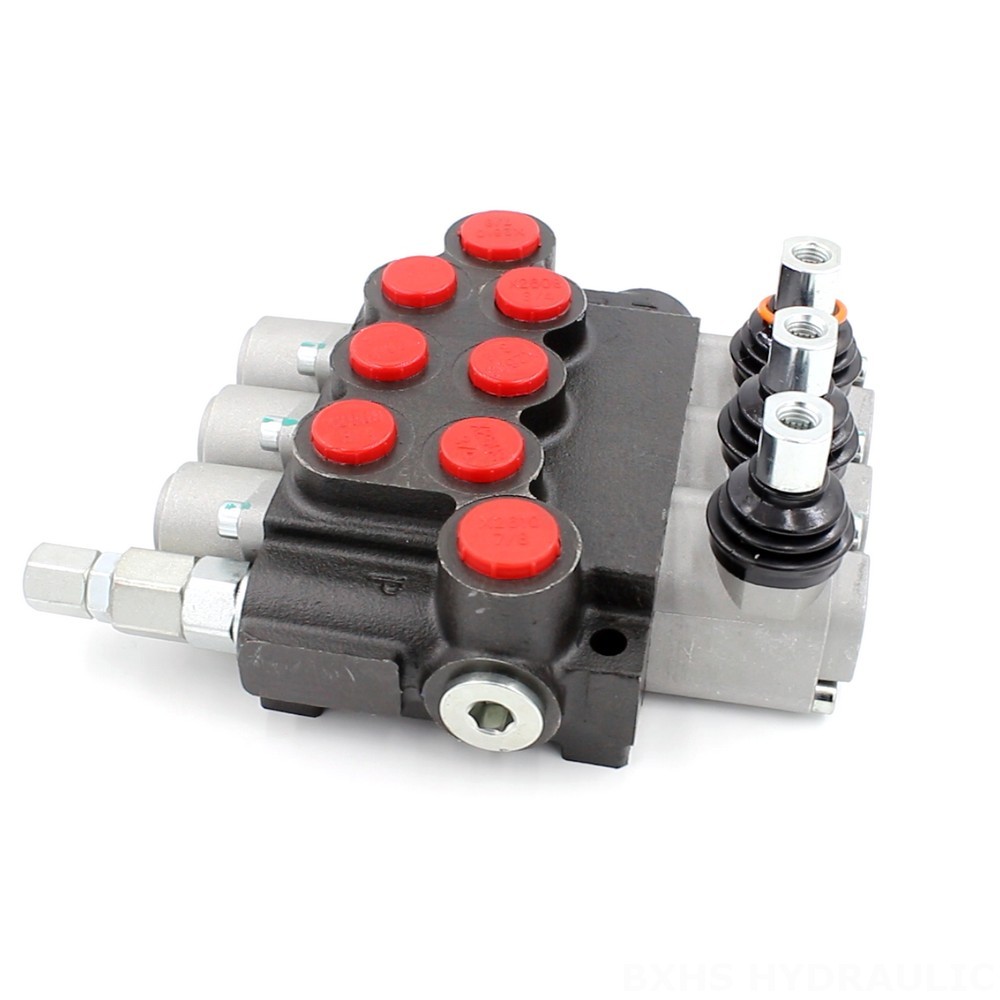 Electronic Hydraulic 4spool Valve Controler Directional Valve | Factory Direct & Customizable image