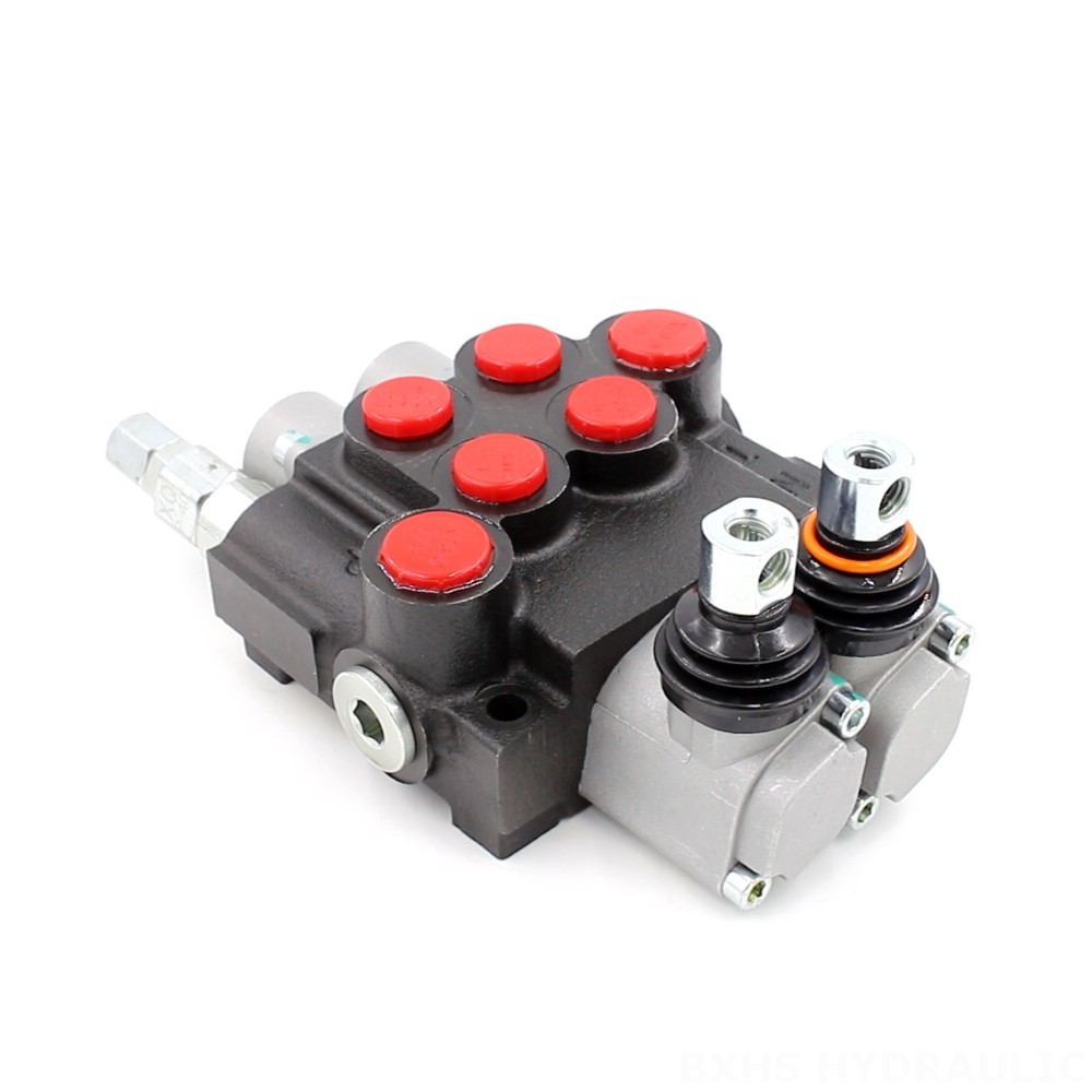 P40-U78-U34-OT-YW 2-Spool Hydraulic Directional Valve | Factory Direct & Customizable image