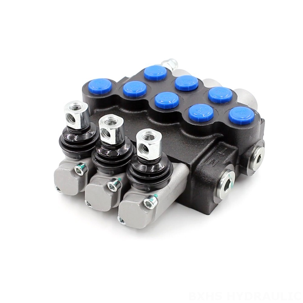 P40-U78 Manual 3 Spool Monoblock Directional Valve | Manufacturer & Global Supplier image