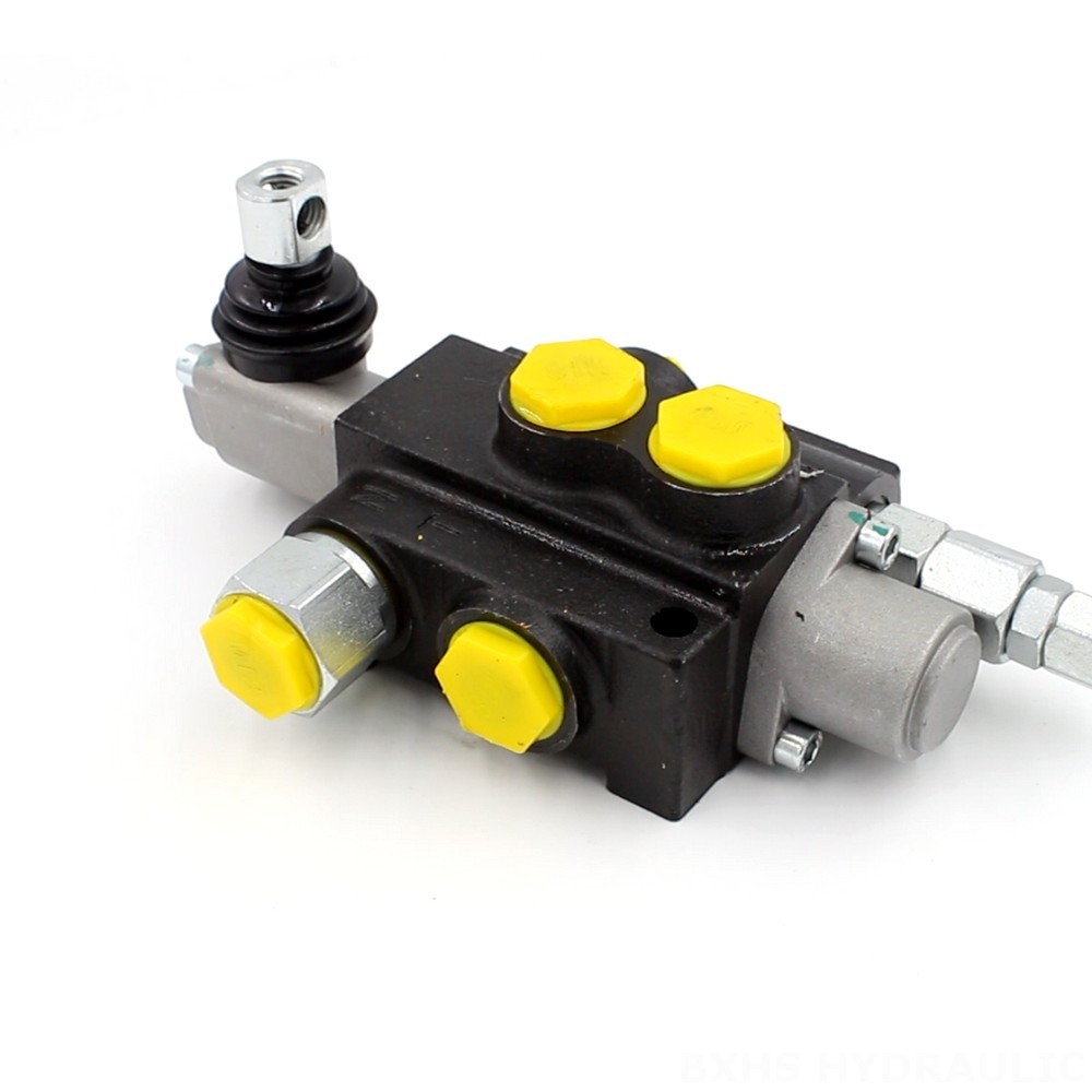 Excavator Hydraulic Joystick Operation Valve P40J Monoblock Valve | Durable and Reliable image