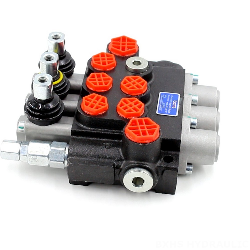 Lever Operated Hydraulic Directional Control Valve Monoblock Valve image