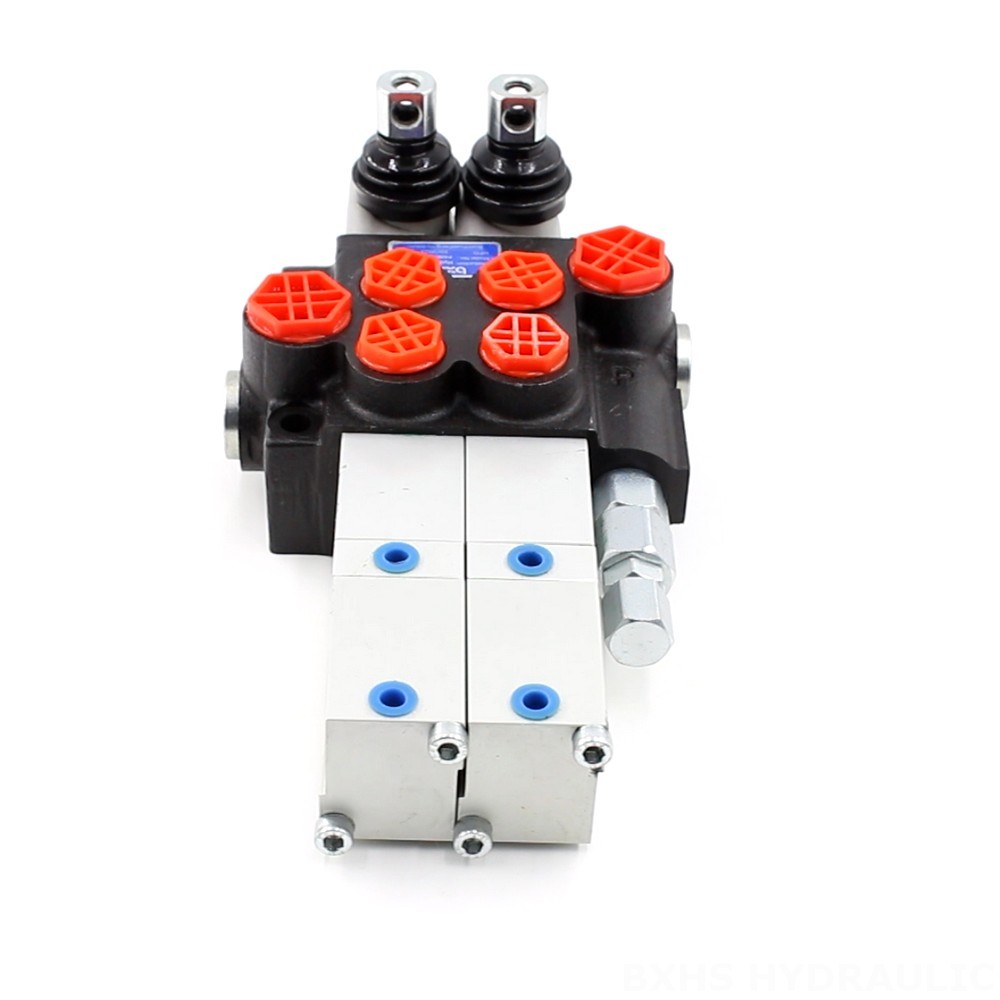 Proportional Directional Control Valve Hydraulic Pneumatic 2 Spool Valve image