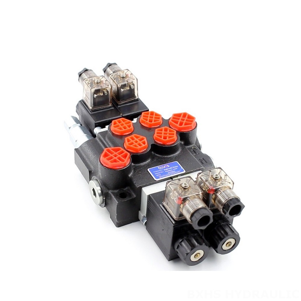 P40 Solenoid 2 Spool Monoblock Directional Valves Direct from the Manufacturer image