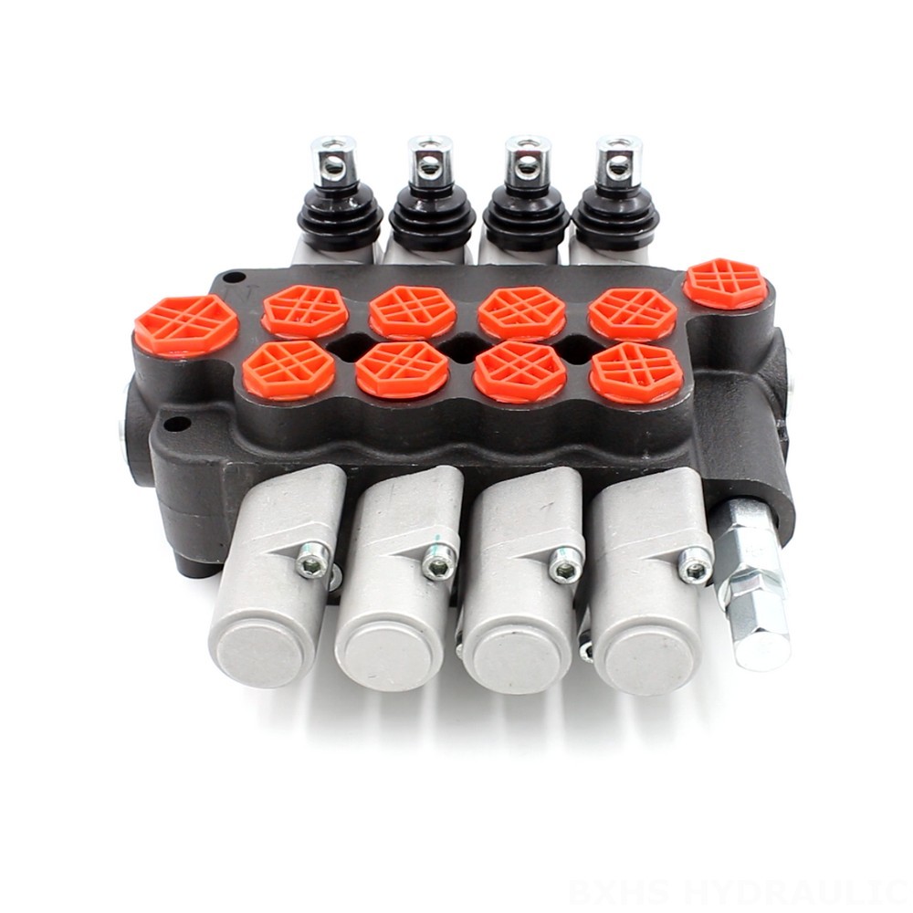 P80-G12-G34-OT 4-Spool Hydraulic Directional Valve | Factory Direct & Customizable image