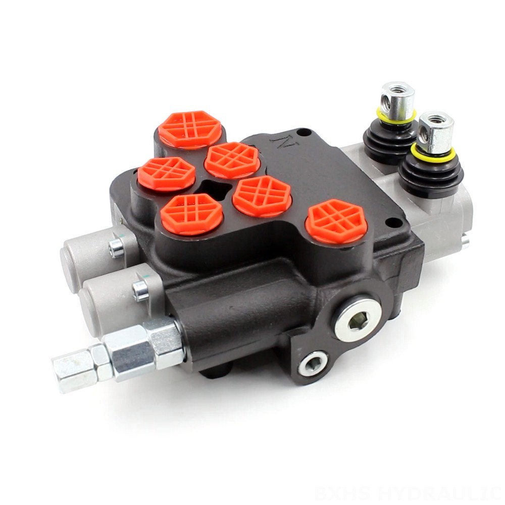 P80-G12-G34-OW Manual 2 Spool Monoblock Directional Valve: Global Supplier image