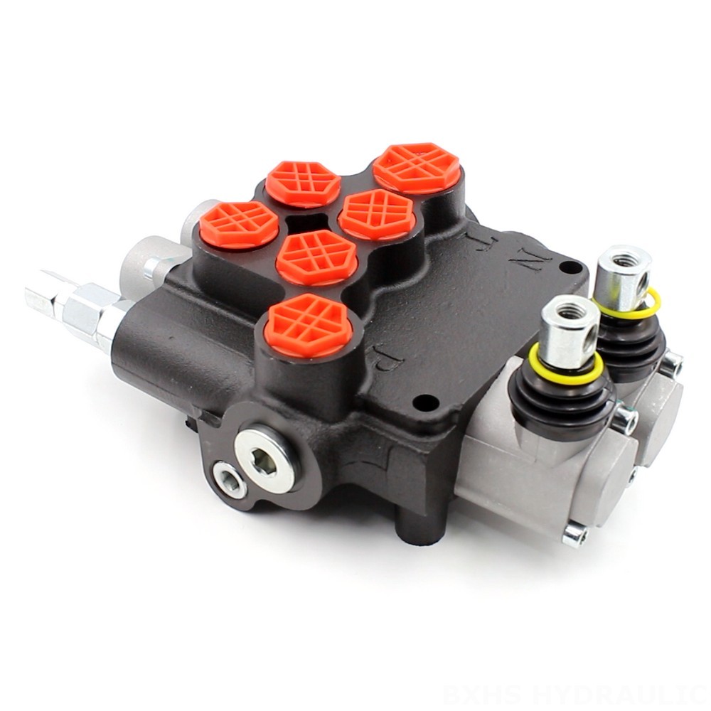 P80-G12-G34-OW 2-Spool Manual Monoblock Valve: Factory Direct & Customizable image