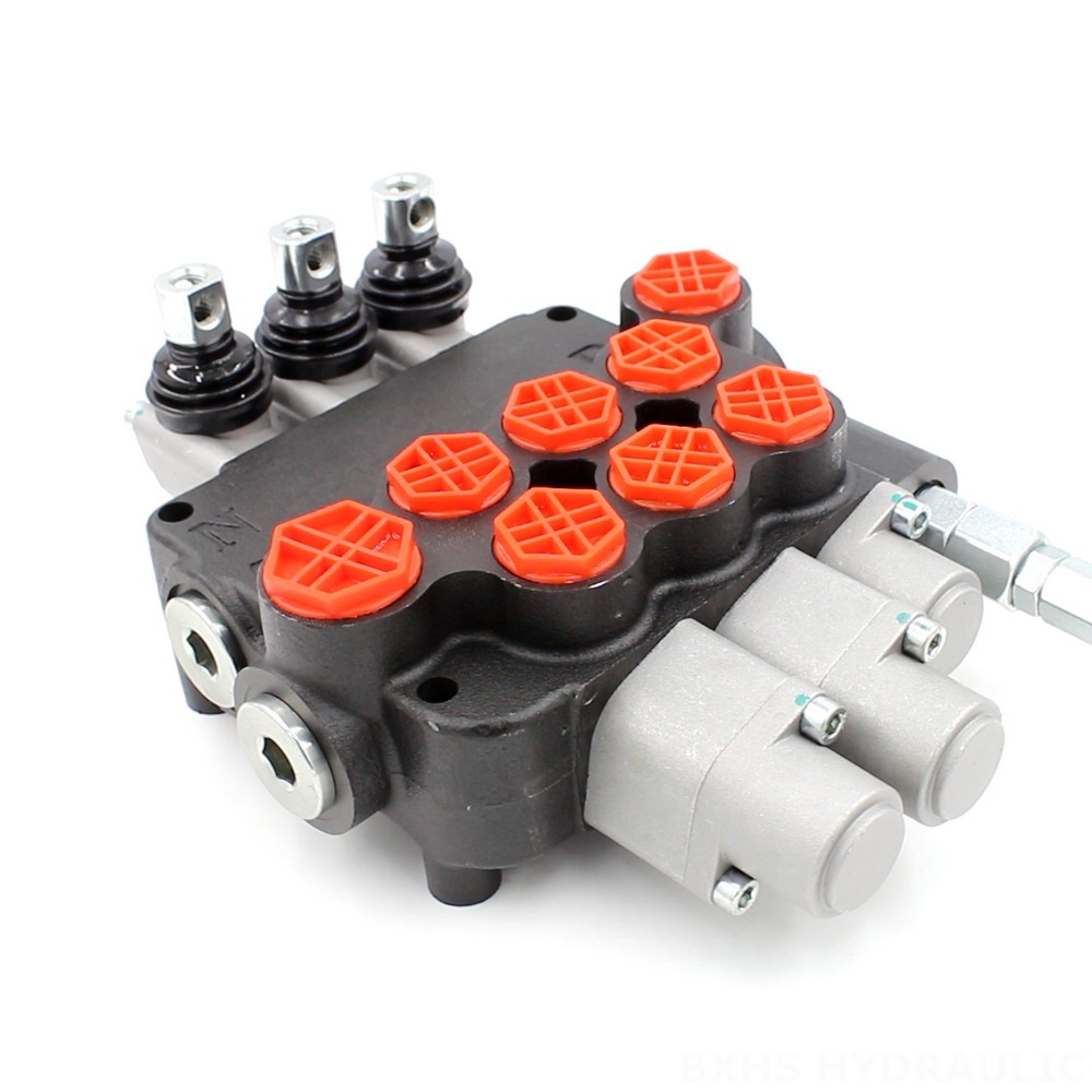 4 Spool Hydraulic Control Valve Seeking Manufacturing Partners: P80-G12-G34 Valve Customization image