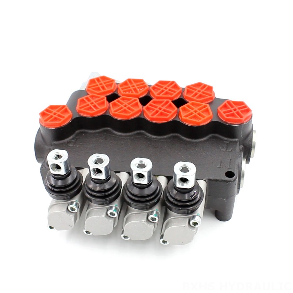 P80-G34-4OT Manual 4 Spool Monoblock Directional Valve | Manufacturer & Global Supplier image