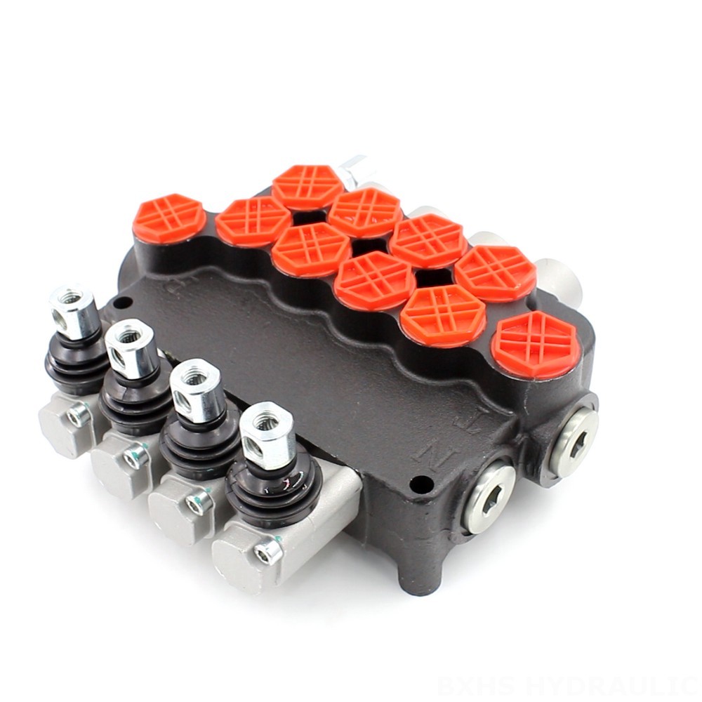 Hydraulic Actuator P80 2-Spool Hydraulic Directional Valve | Factory Direct & Customizable image