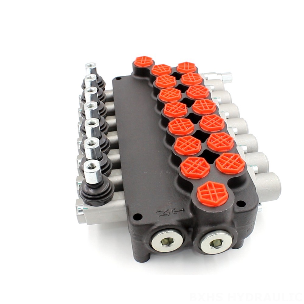 P80-G34-7OT 7-Spool Hydraulic Directional Valve | Factory Direct & Customizable image