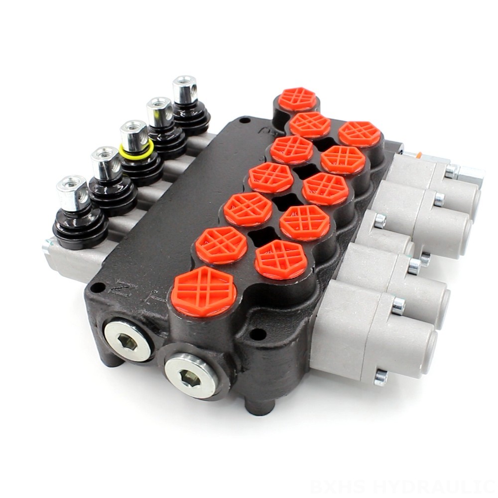 Factory Supply: P80-G34-G12-2OT-YW-2OT Hydraulic Monoblock Directional Valves image