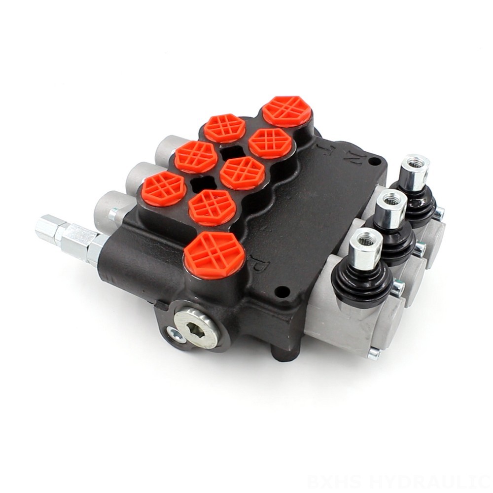 Dump Truck P80A 2-Spool Hydraulic Directional Valve | Factory Direct & Customizable image