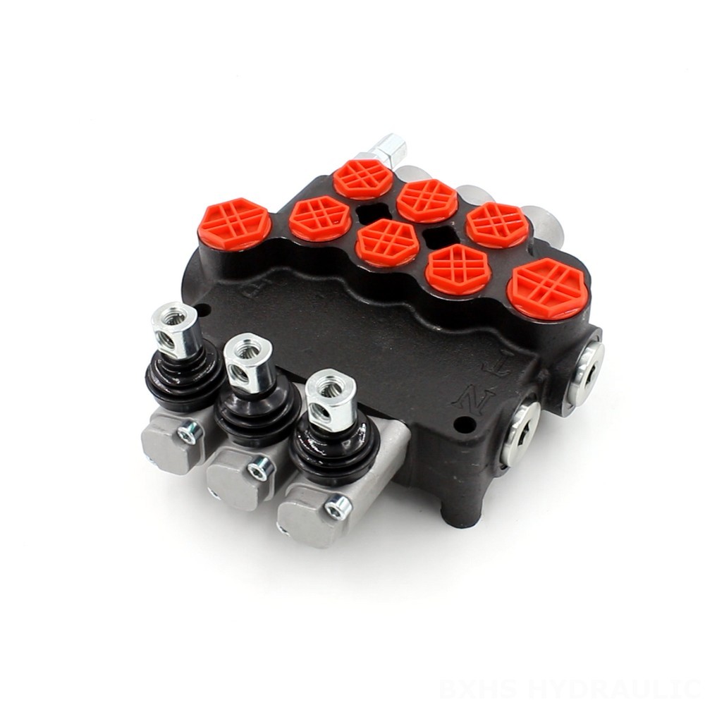 1 Spool Hydraulic Directional Control Valve P80A Hydraulic Valve: High-Performance & Reliable image