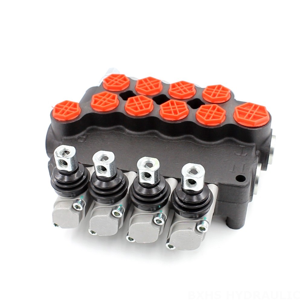 Hydraulic Sectional Directional Control Valve Spool Type Valve | G34 Series | 4 Spools image