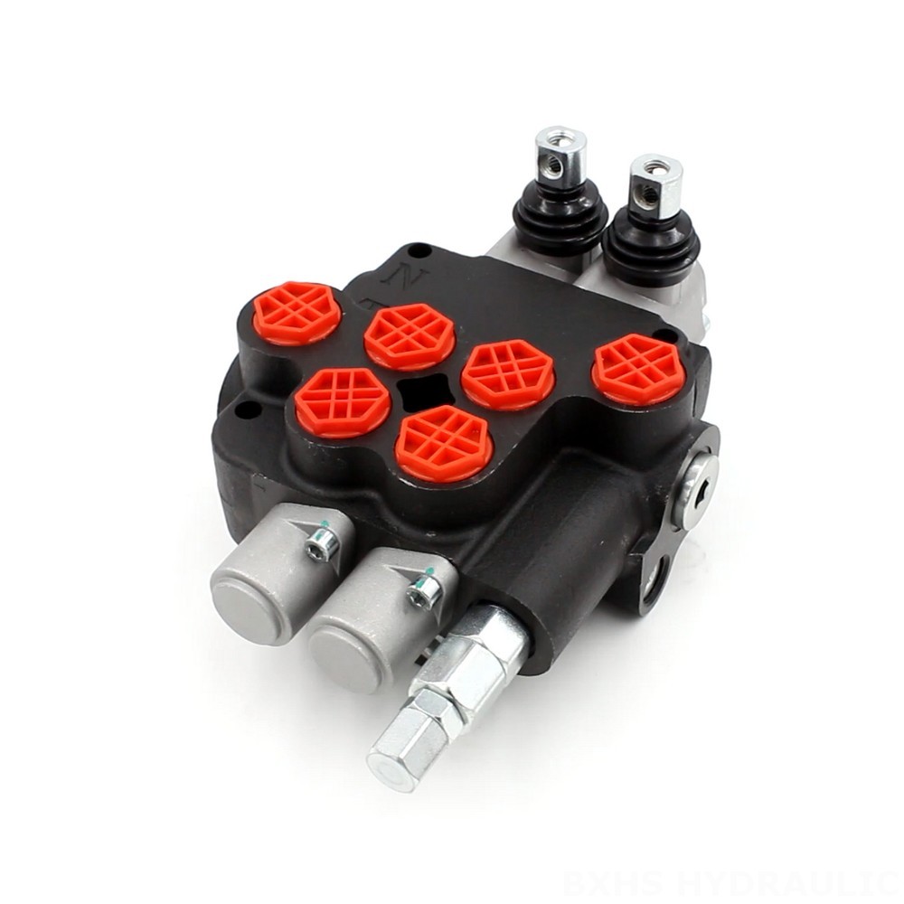 P80-G34-G12 Manual 2 Spool Monoblock Directional Valve: Manufacturer & Global Supplier image