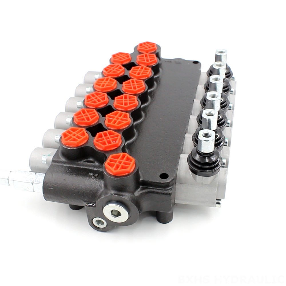 P80-G34 2-Spool Hydraulic Directional Valve | Factory Direct & Customizable image