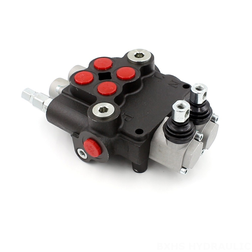 P80 Directional Control Valve: 2 Spools, Manual Operation | Factory Direct image