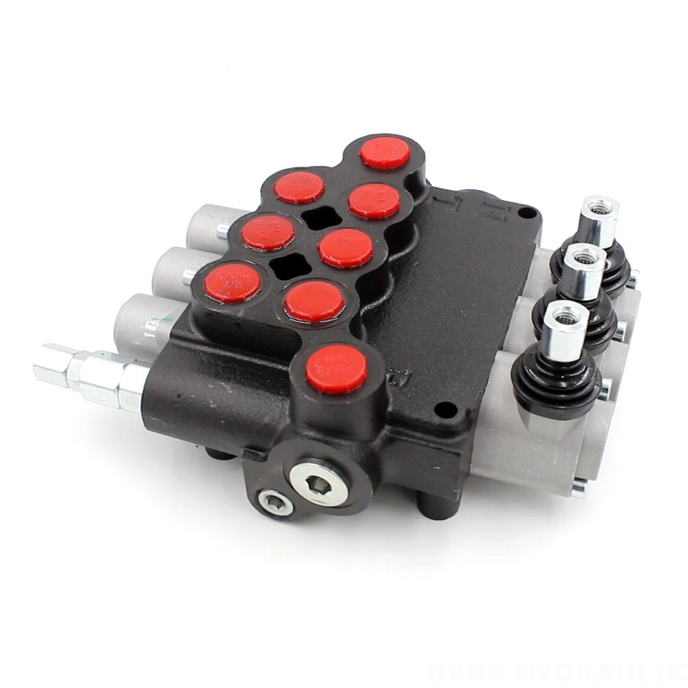 P80-U78-3OT Manual 3 Spool Monoblock Directional Valve | Hydraulic Manufacturer image