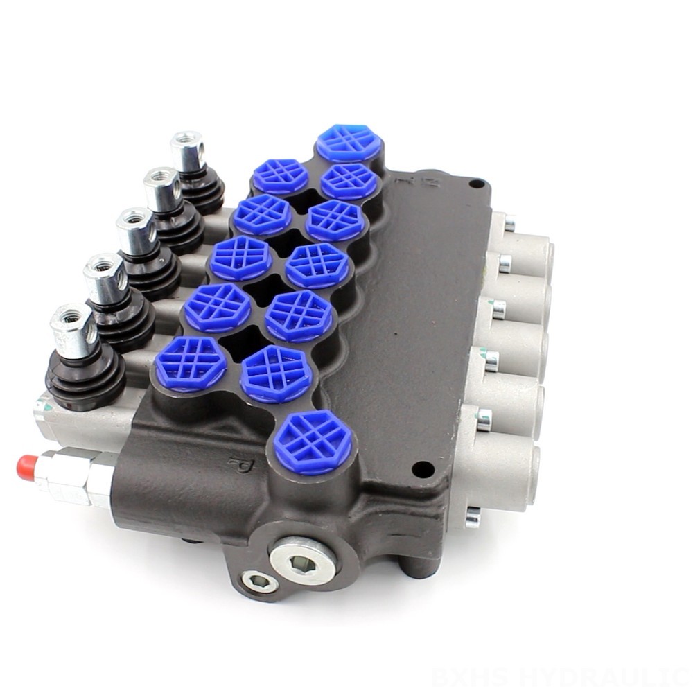 P80F-G34-OT 5-Spool Hydraulic Directional Valve | Factory Direct & Customizable image