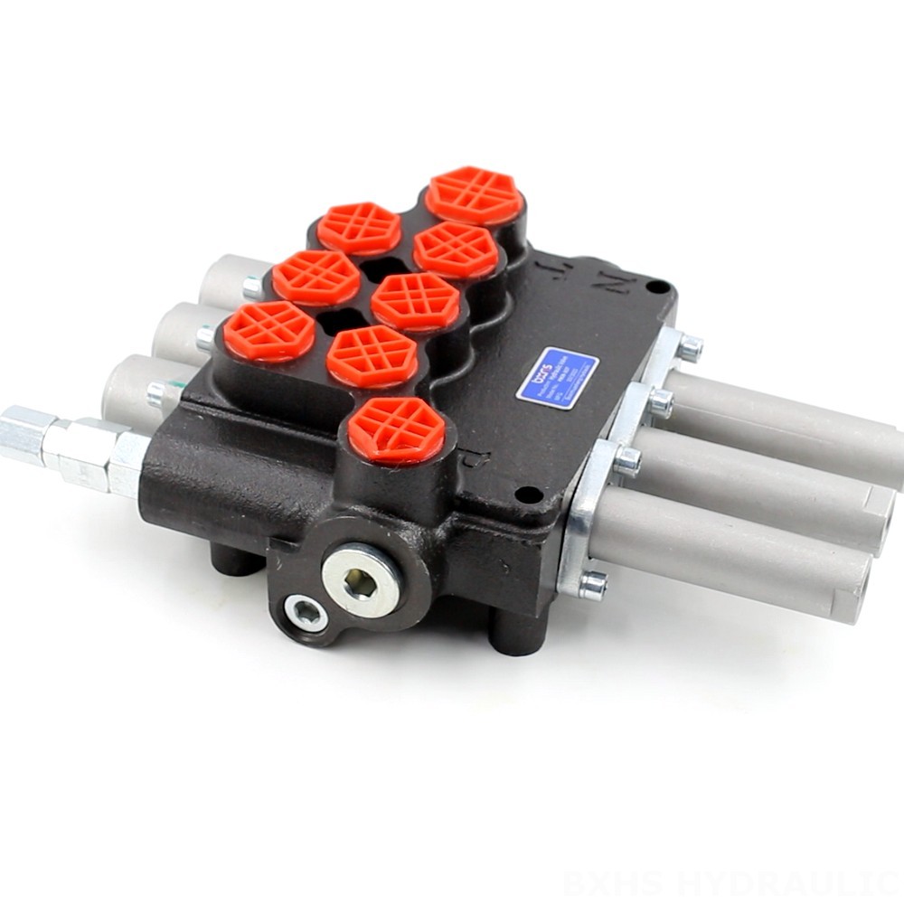 3-Spool Hydraulic Valve | P80 Cable Model | Factory Direct & Customizable image