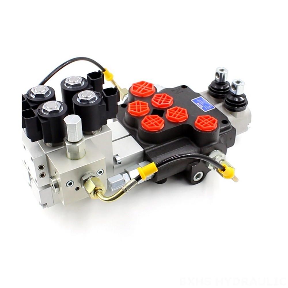 2-Spool Electro-Hydraulic Valve | P80 Model | Factory Direct & Customizable image