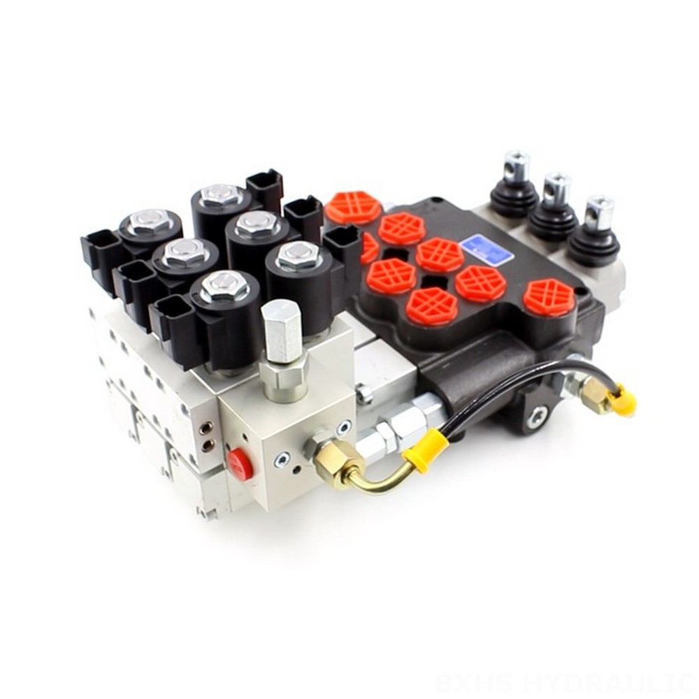 Manual Electro-hydraulic Monoblock Directional Valve - P80 Series | Wholesale & OEM image