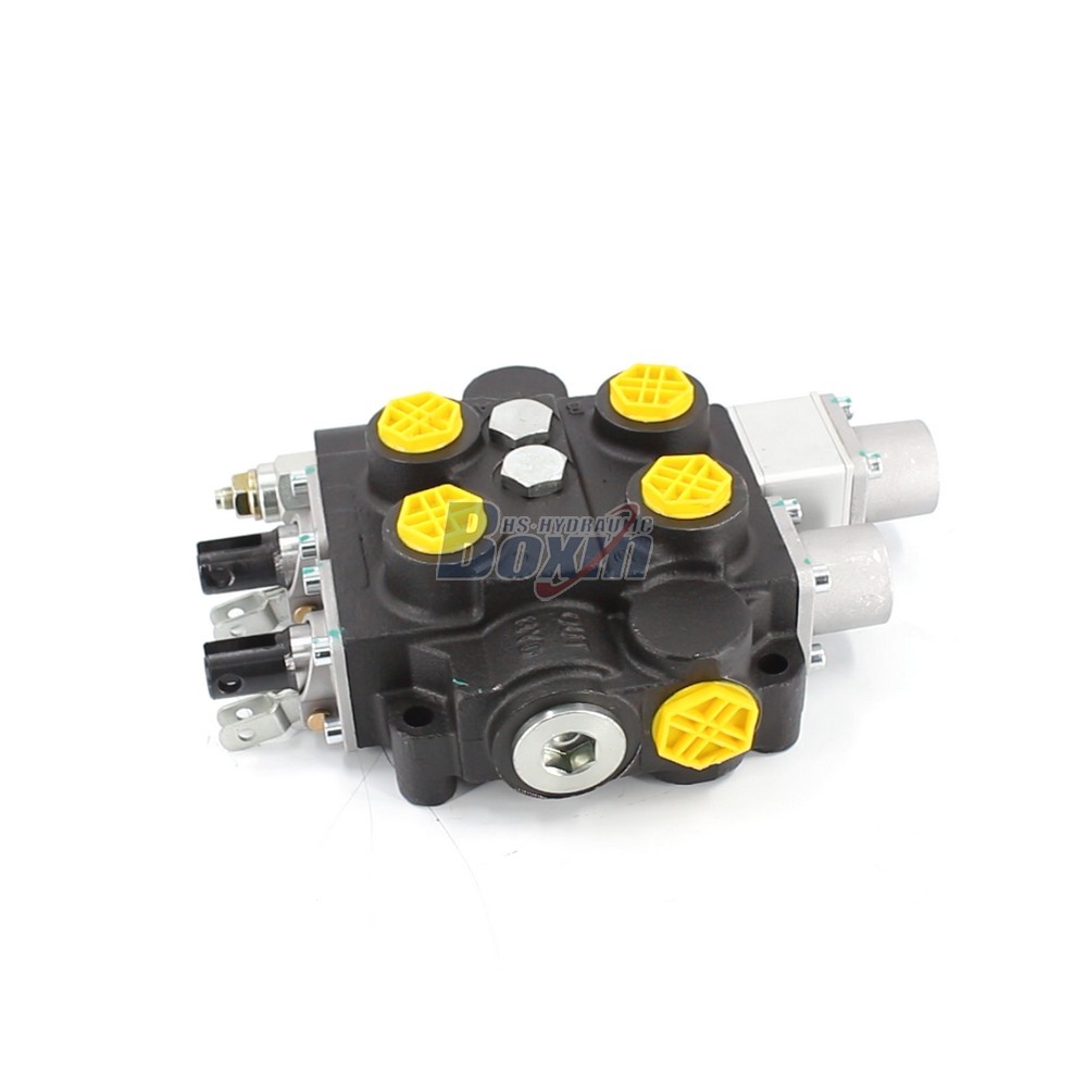 Durable RD5200NPT-QTW-OT 2 Spool Hydraulic Control Valve for Construction Equipment image
