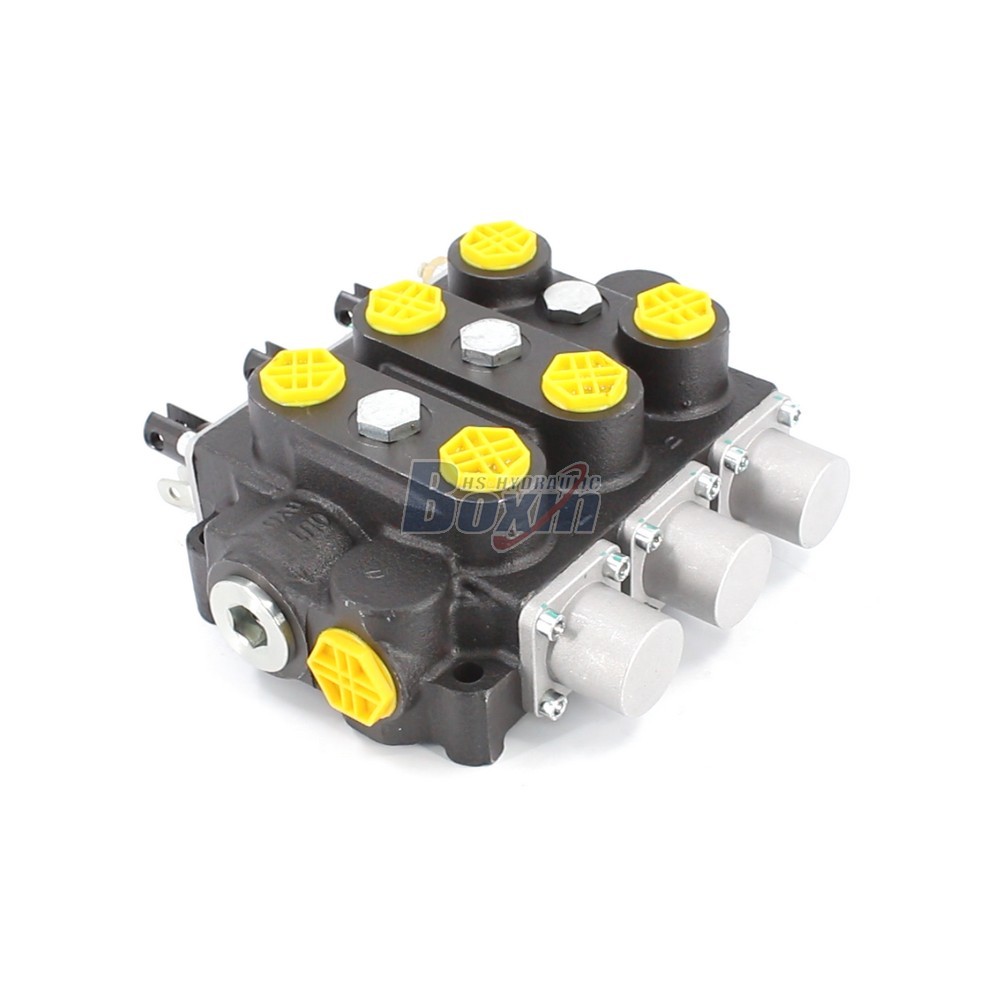 RD5300NPT-3OT Manual 3 Spool Hydraulic Control Valve main image