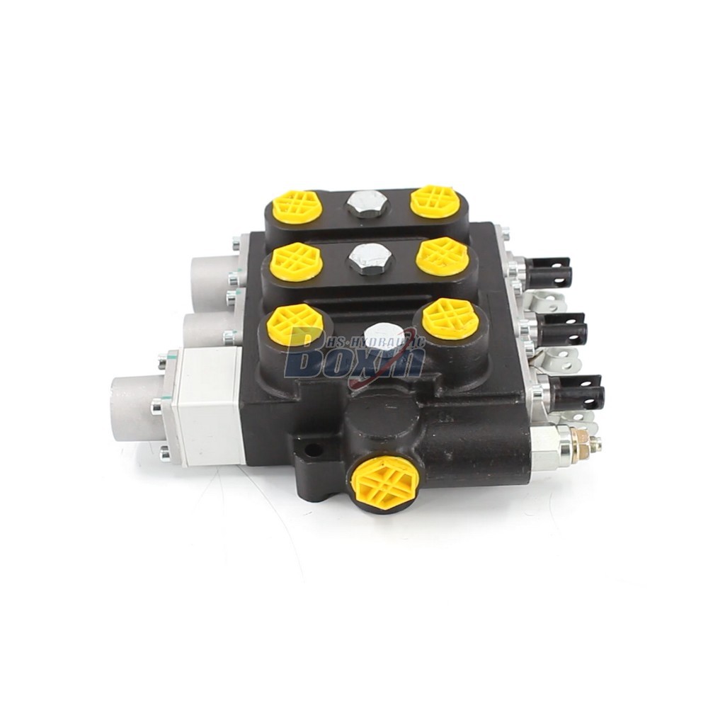 RD5300NPT-QTW-2OT Manual 3 Spool Hydraulic Control Valve for Heavy Machinery image