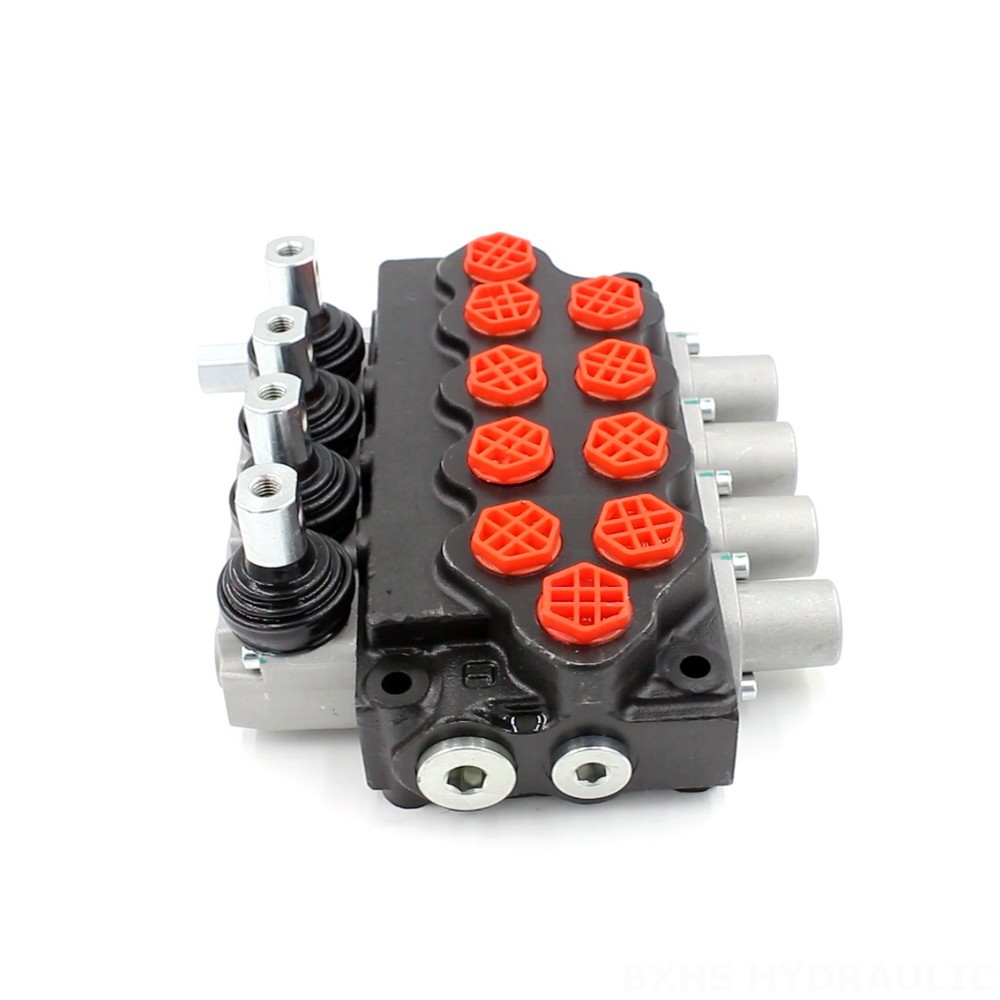 SD5-G38 Manual 4 Spool Monoblock Directional Valve | Hydraulic Manufacturer image