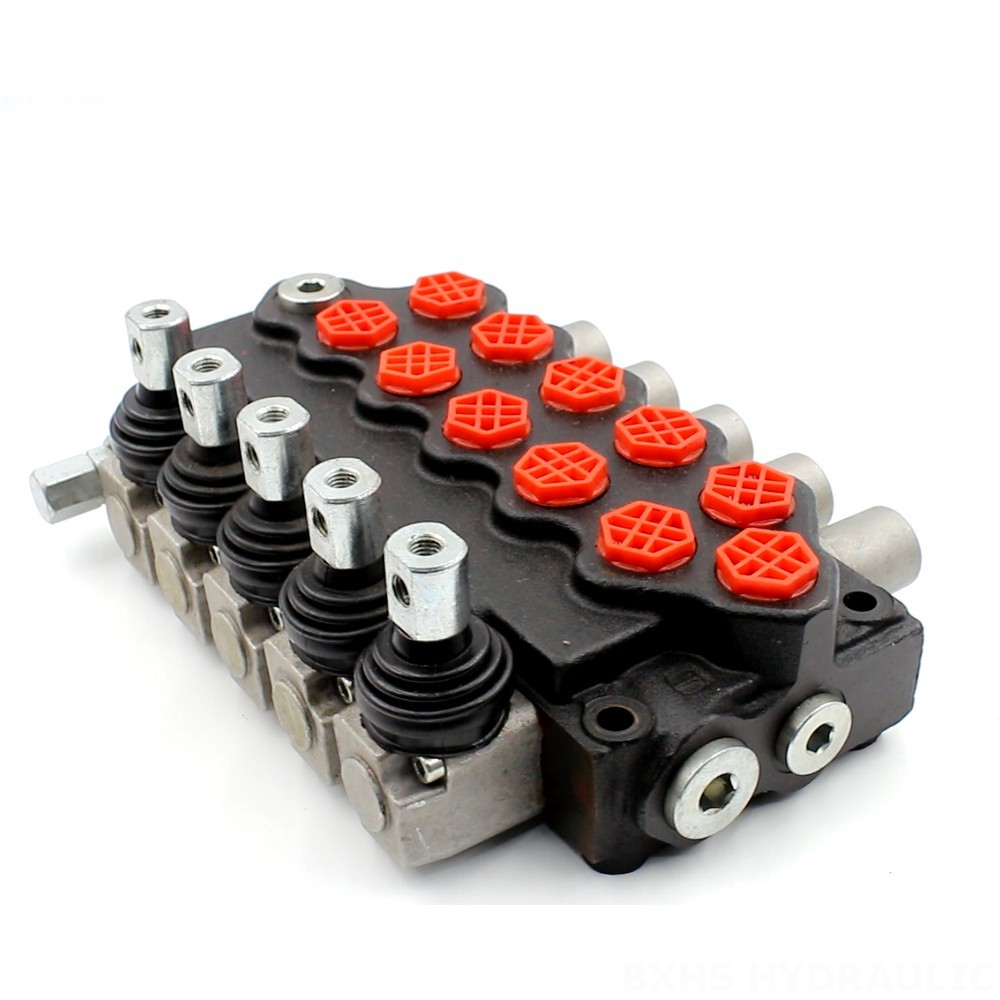 SD5-G38 5-Spool Hydraulic Directional Valve | Factory Direct & Customizable image