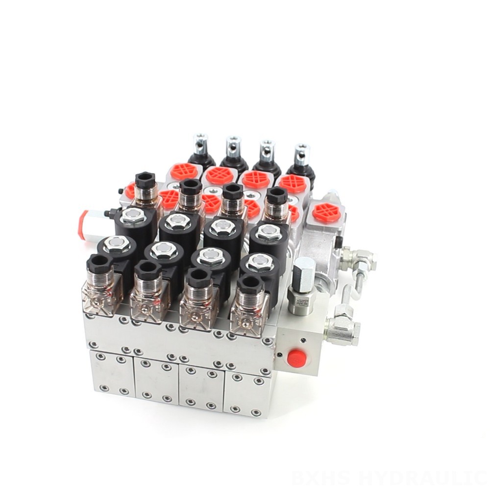 SD8-PG2: High-Quality Electro-Hydraulic 4-Spool Valve - Factory Supply image
