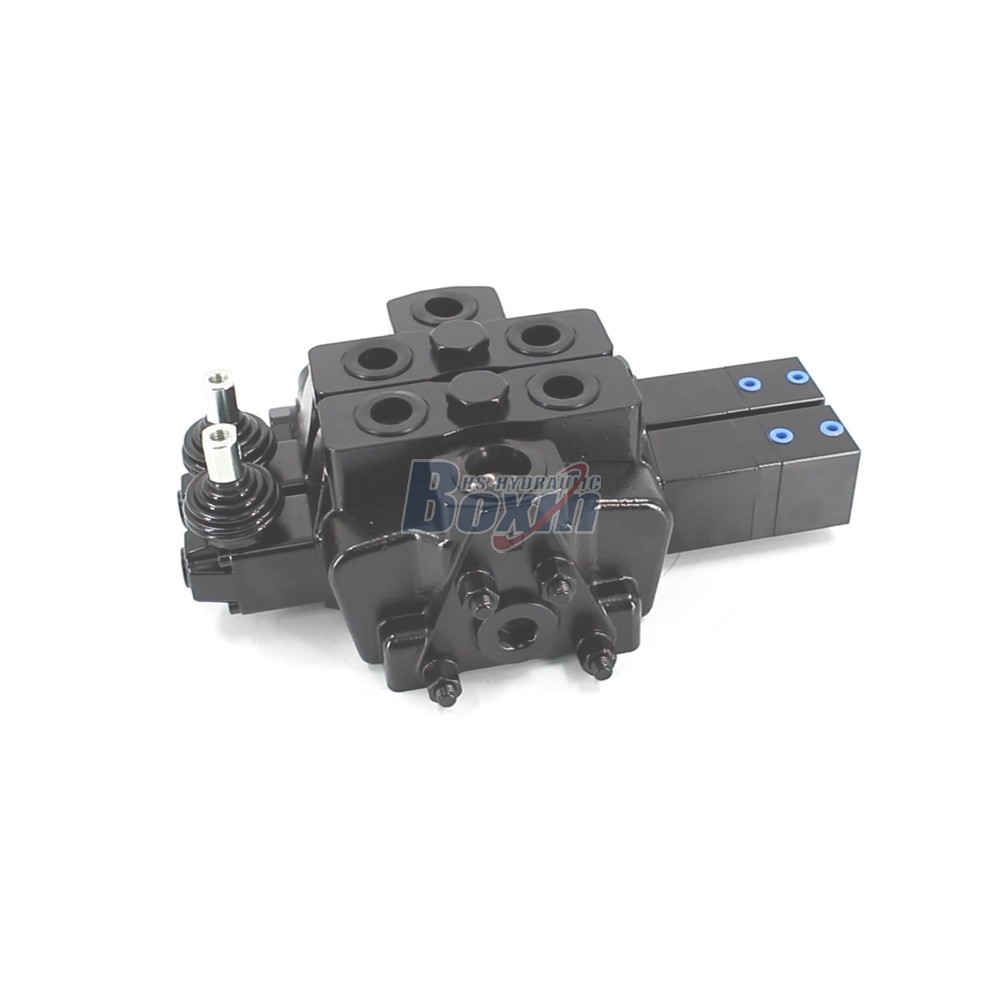Industrial Grade SDS180Q Manual and Pneumatic 2 Spool Sectional Valve Supplier image